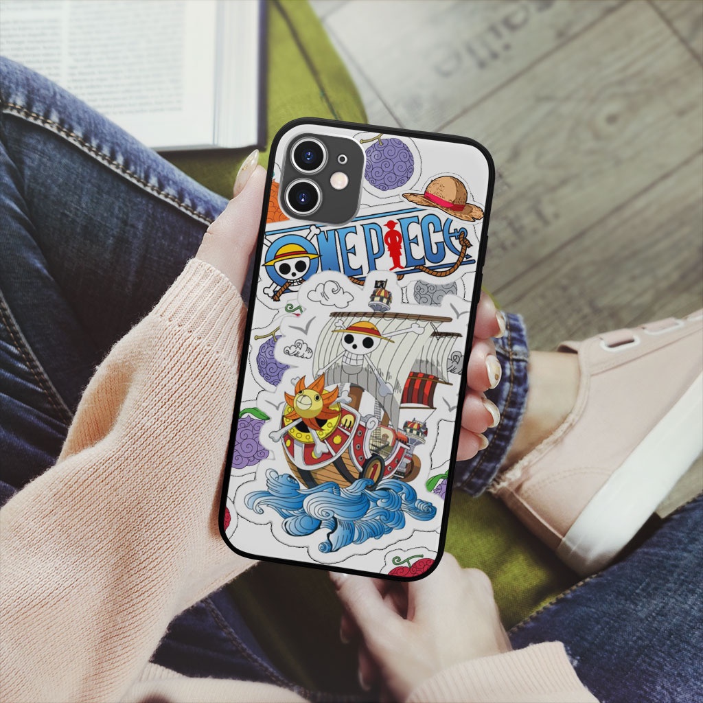 Ốp iphone One Piece Tàu Sunny cho Iphone 6 7 8 Plus 11 12 Pro Max X Xr TMAPOD00006