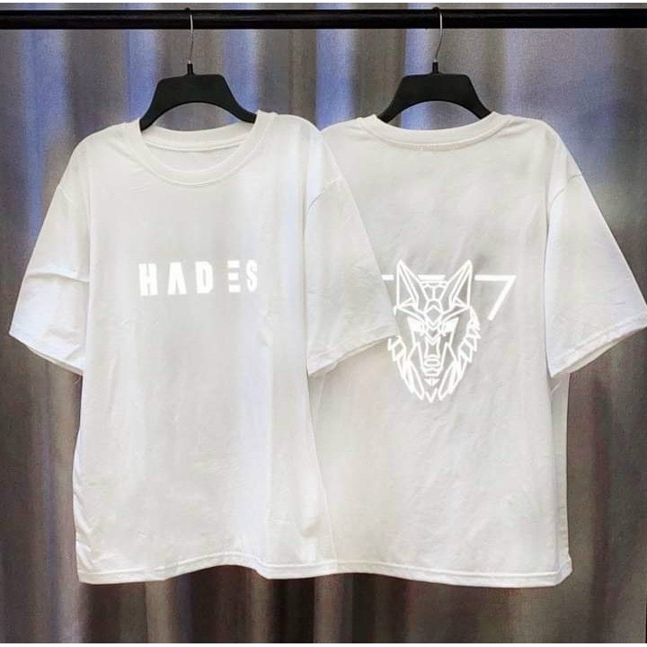 &lt;FREE SHIP&gt; Áo thun nam nữ unisex tay lỡ in phản quang chất thun co giãn 4 chiều (pssutu)