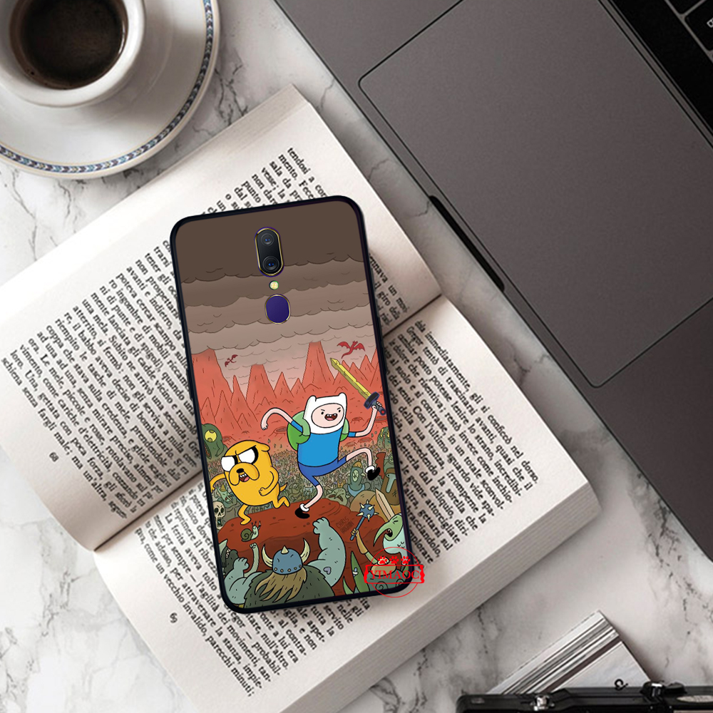 Ốp Lưng Mềm In Hình Adventure Time Cho Oppo A3S A5 A37 A39 A5S A7 A59 F1S F3 A1 F5 F7 F9 1a