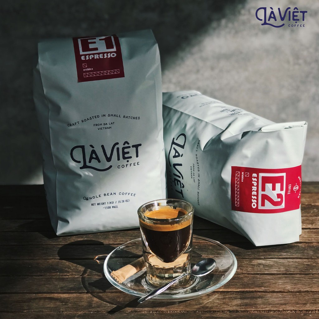 Cà Phê Nguyên Hạt LÀ VIỆT E1 100% Arabica 1kg Vị Cân Bằng | BigBuy360 - bigbuy360.vn