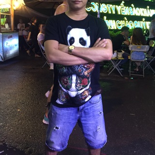 Áo thun 3D dạ quang thái lan