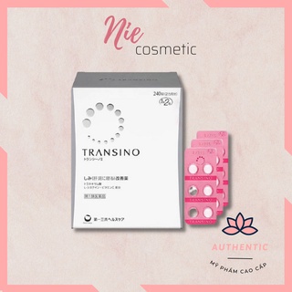 Viên uống trắng da giảm nám Transino 240 viên