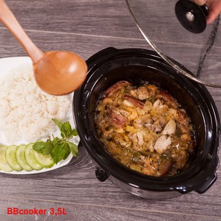 Nồi hầm chậm thức ăn BS35 (nấu cháo cho bé 3.5L Bbcooker)