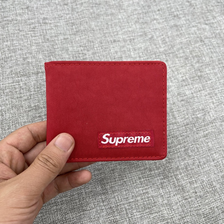 Ví gấp ngắn 20FW thiết kế đơn giản thời trang trẻ trung cho nam nữ