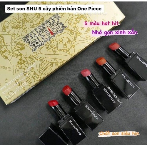 (Mini tách set) Son Shu Uemura 785/570/163 Chính Hãng (1g)