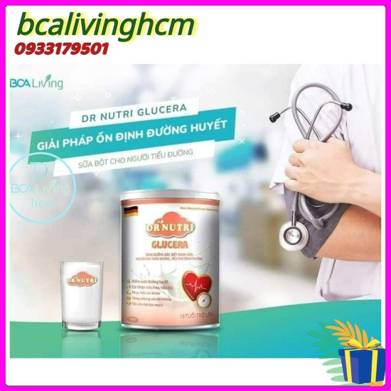 Dr nutri Glucera Sữa tiểu đường sữa bột cho người tiểu đường ổn định đường huyết cho người tiểu đường .