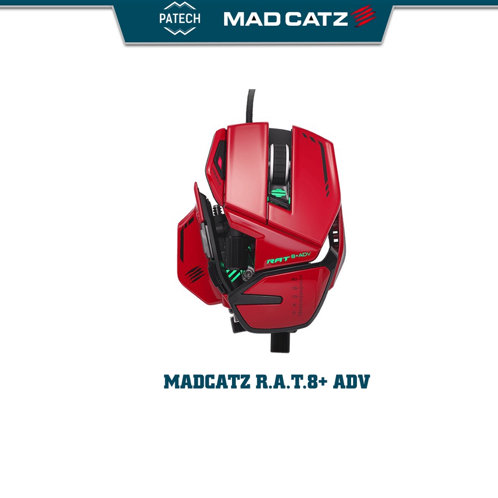 ˂PATECH˃ Chuột máy tính MADCATZ R.A.T.8+ ADV - Hàng chính hãng