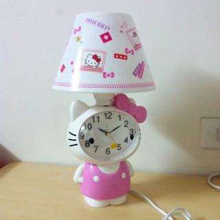Đèn ngủ đồng hồ Hello Kitty