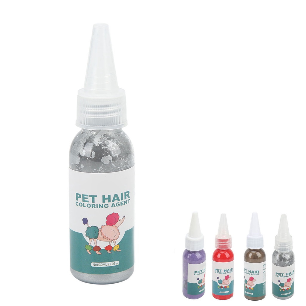 Wyoming060 Thuốc nhuộm lông thú cưng Màu sắc tươi sáng Kem chó chuyên nghiệp bán vĩnh viễn cho 30ml
