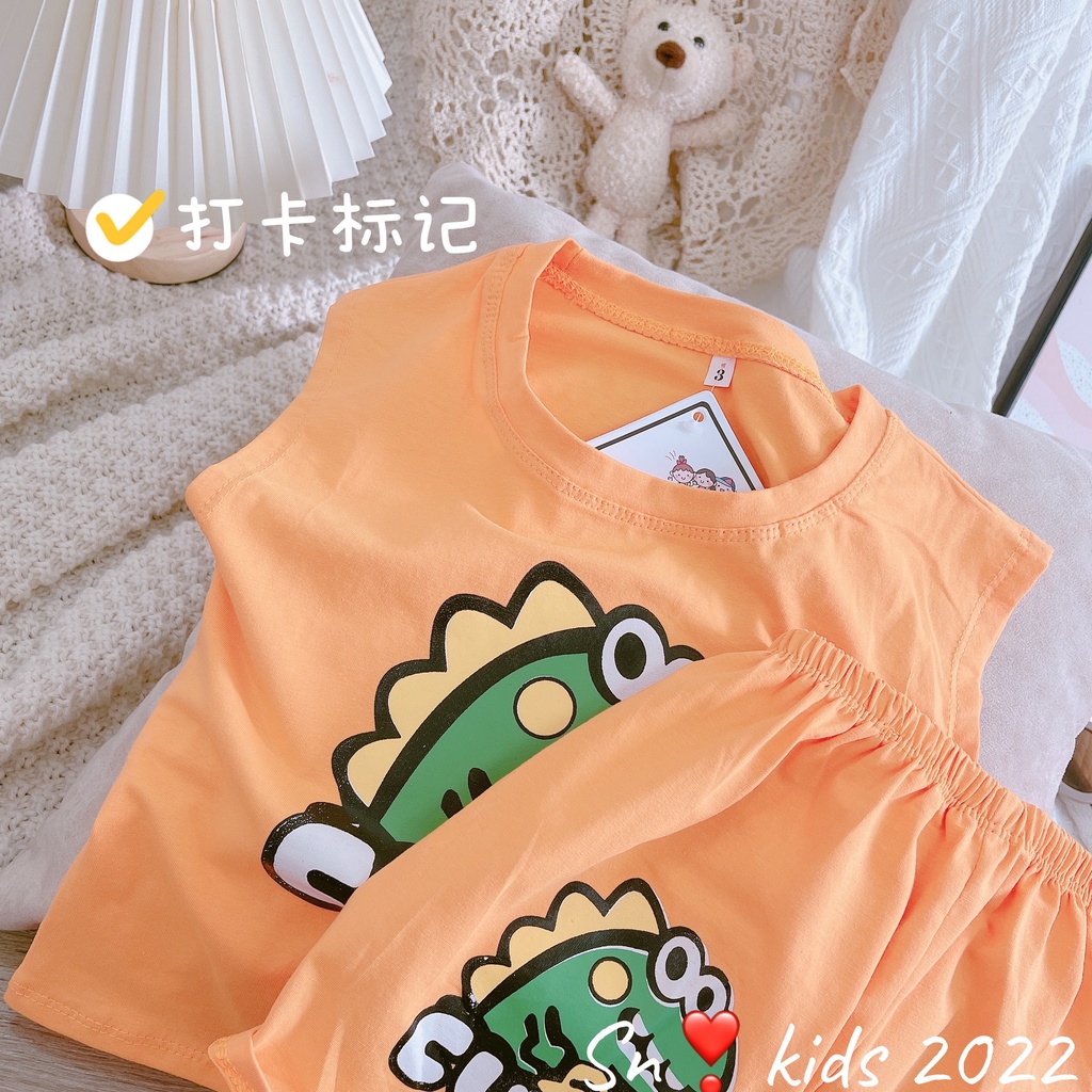 Bộ khủng long cute bé trai