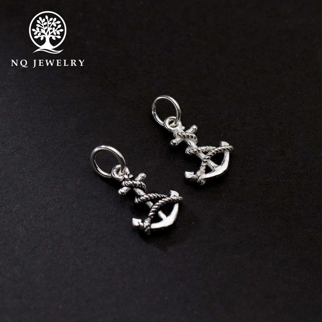 Charm bạc hình mỏ neo treo - NQ Jewelry