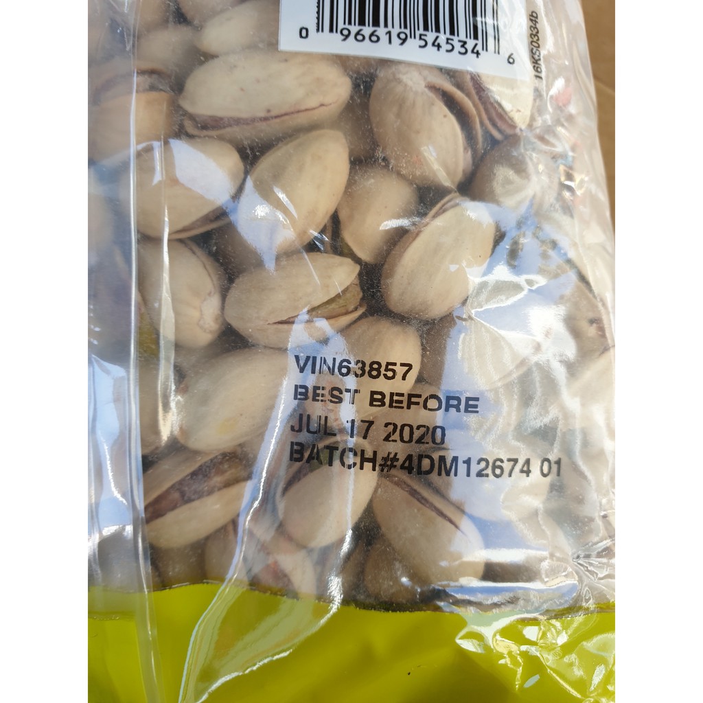 Hạt dẻ cười  Kirkland 1,36kg Pistachios từ Mỹ hạt dẻ mỹ