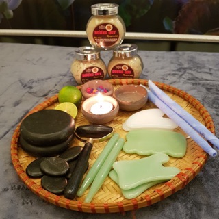 Ngọc massage mặt - bạch ngọc - bút ngọc massage