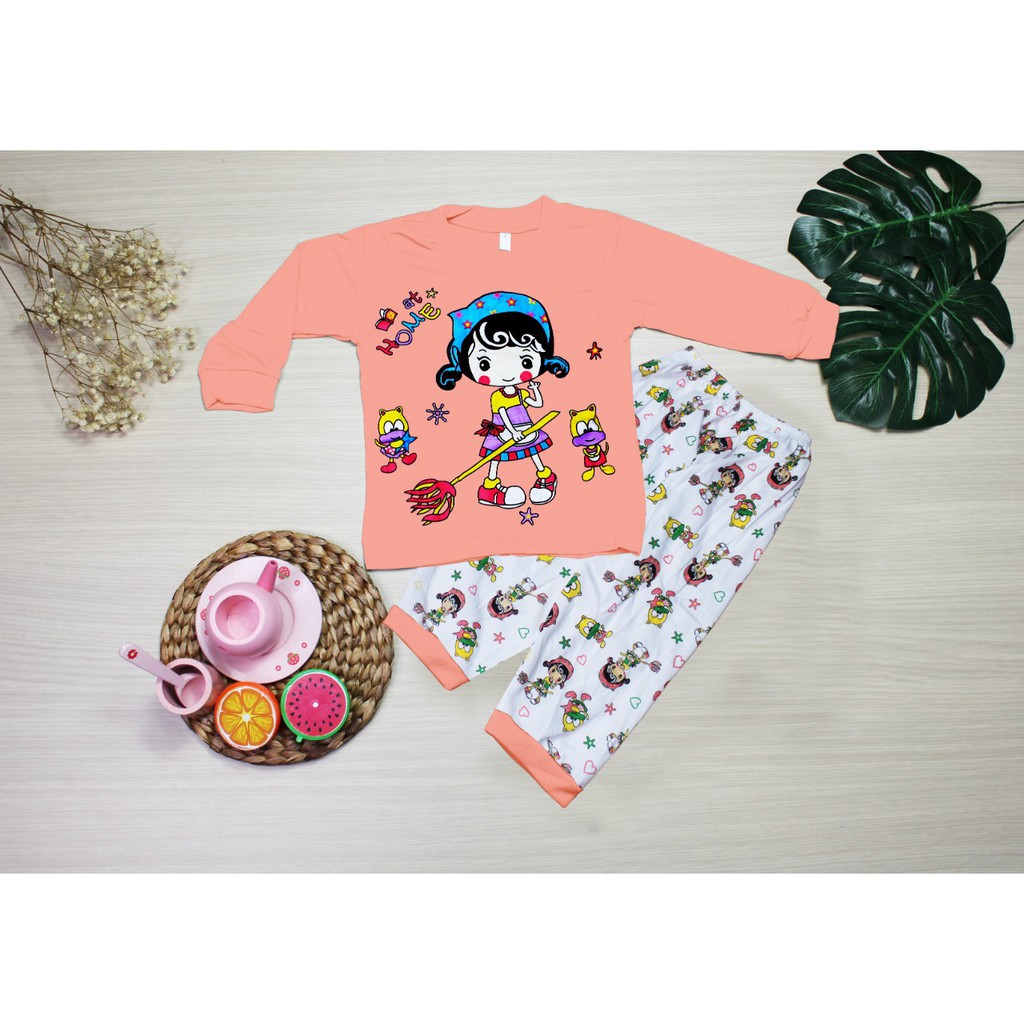 Bộ Đồ Ngủ Pajama Cho Trẻ Em 1 / 2 / 3 / 4 / 5 / 6 / 7 / 8 Tuổi