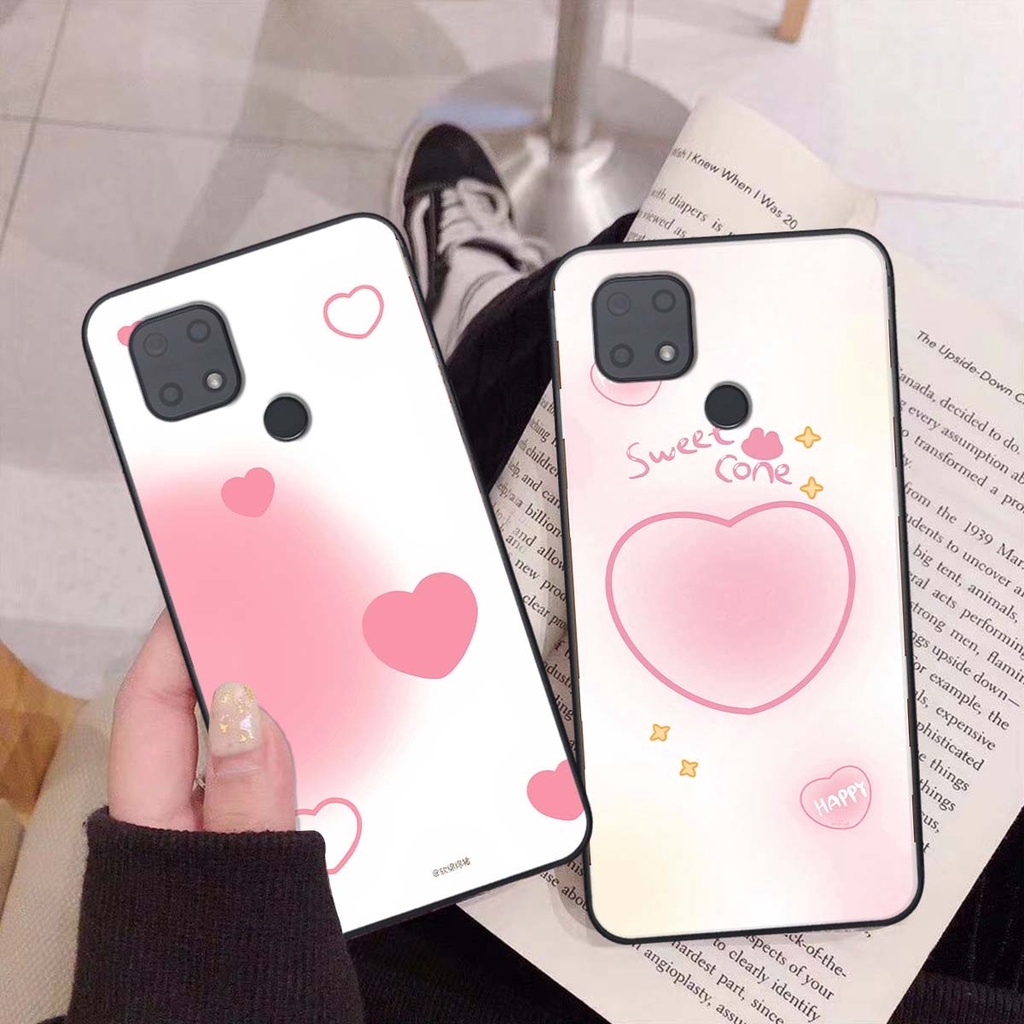 Ốp Xiaomi Redmi 10C in hình trái tim, caro kẹo ngọt đầy cá tính siêu đẹp siêu chất