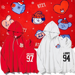  [RẺ VÔ ĐỊCH] Áo hoodie BT21 Cooky Jungkook cực chất