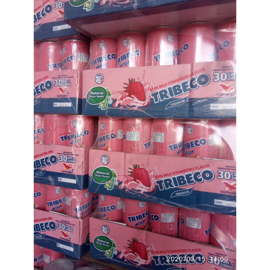 Sữa đậu nành Trisoy Tribeco 250ml x 30lon