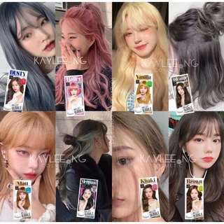 THUỐC GỘI NHUỘM TÓC DẠNG BỌT HELLO BUBBLE MISE EN SCENE