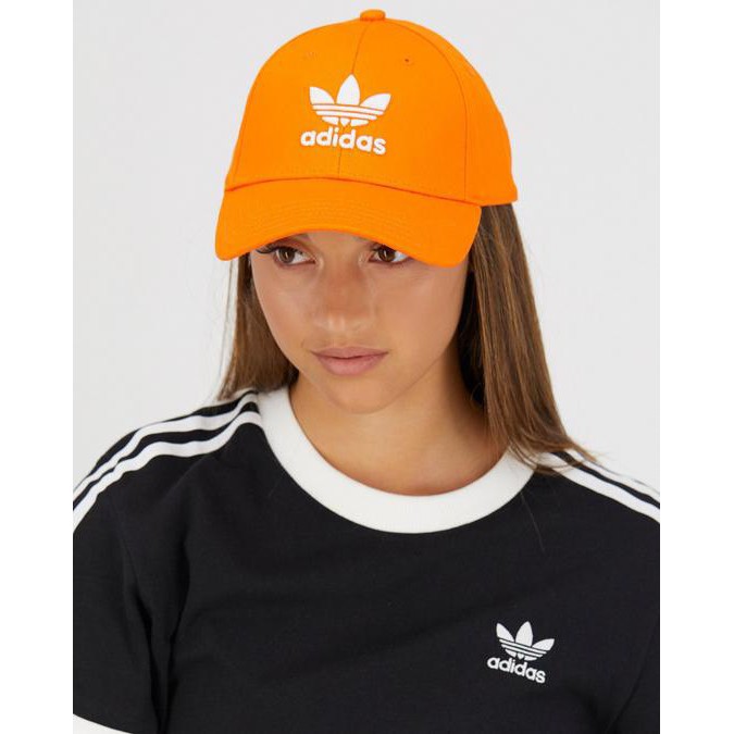 [ HÀNG XUẤT FULL TAG CODE ] Nón / Mũ lưỡi trai  Adidas Trefoil Baseball Cap - Orange EK2997 / Ảnh Thật / GIÁ TỐT NHẤT