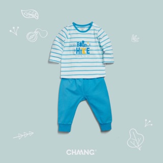 Bộ cúc vai kẻ xanh Chaang 2019
