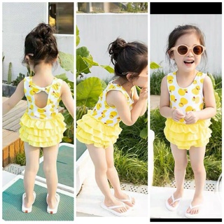 Bikini hai mảnh cho bé / đồ bơi liền thân giả váy bé gái Bikini bé gái