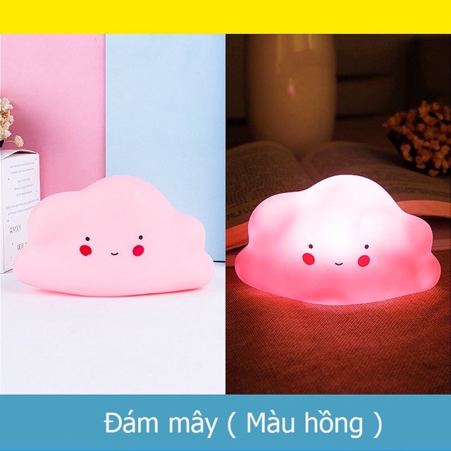 [BAO GIÁ SHOPEE] Đèn Ngủ Led Silicon Cao Su Siêu Dễ Thương Cho Bé Yêu