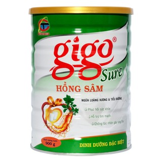 [CHÍNH HÃNG] Sữa Bột Gigo Sure Hồng Sâm 900g