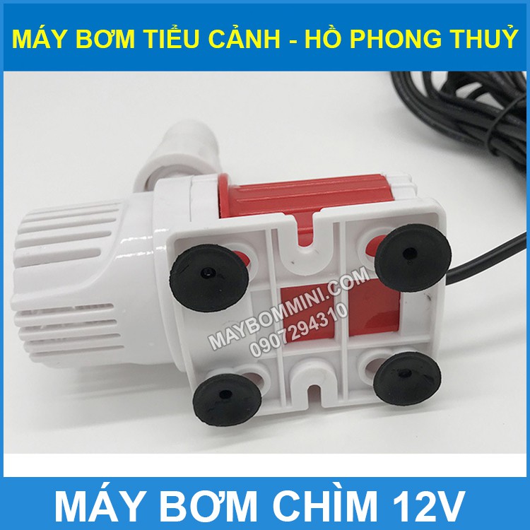 Máy Bơm Chìm Hồ Cá 12V 1000L DC-02B Không Chổi Than