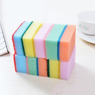 Set 10 Miếng Bọt Biển Rửa Chén Tiện Lợi