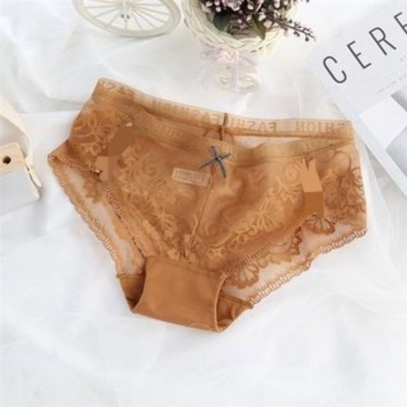 Quần Lót Nữ Ren Fashion Xuyên Thấu Sexy - Gợi Cảm - Quyến Rủ Min Underwear 35195 ( Freesize 48 - 60kg) | WebRaoVat - webraovat.net.vn