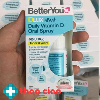 Dlux uk - d3 dạng xịt của anh
