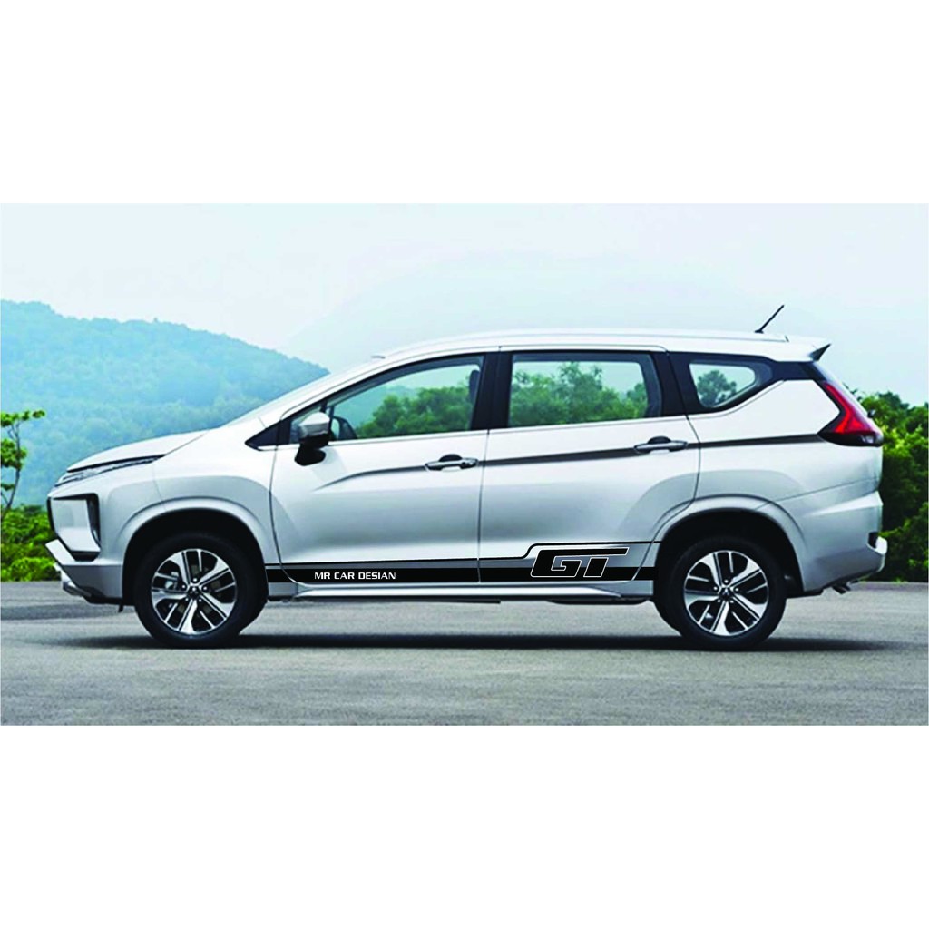 Tem xe Expander dán 2 bên sườn - tem xe ô tô giá rẻ hà nội
