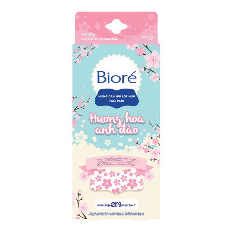 Miếng Dán Mũi Lột Mụn Bioré Pore Pack