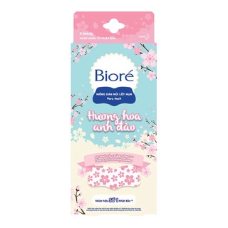 Miếng dán mũi lột mụn bioré pore pack
