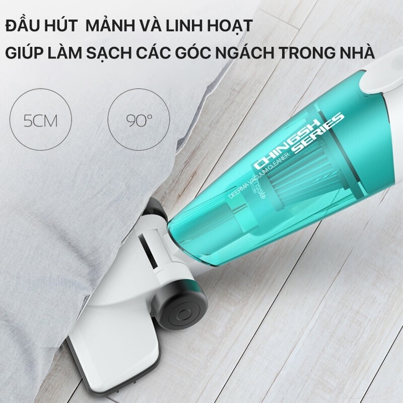 [Mã ELHA22 giảm 6% đơn 300K] Máy Hút Bụi Cầm Tay Deerma Vacuum Cleaner - DX118C - Hàng chính hãng - BH 12 tháng