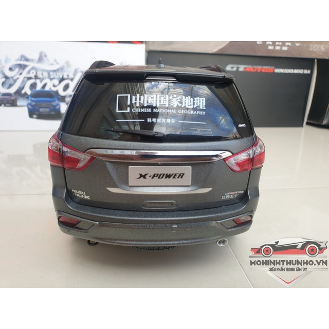 Xe mô hình Isuzu MU-X, tỉ lệ 1:18