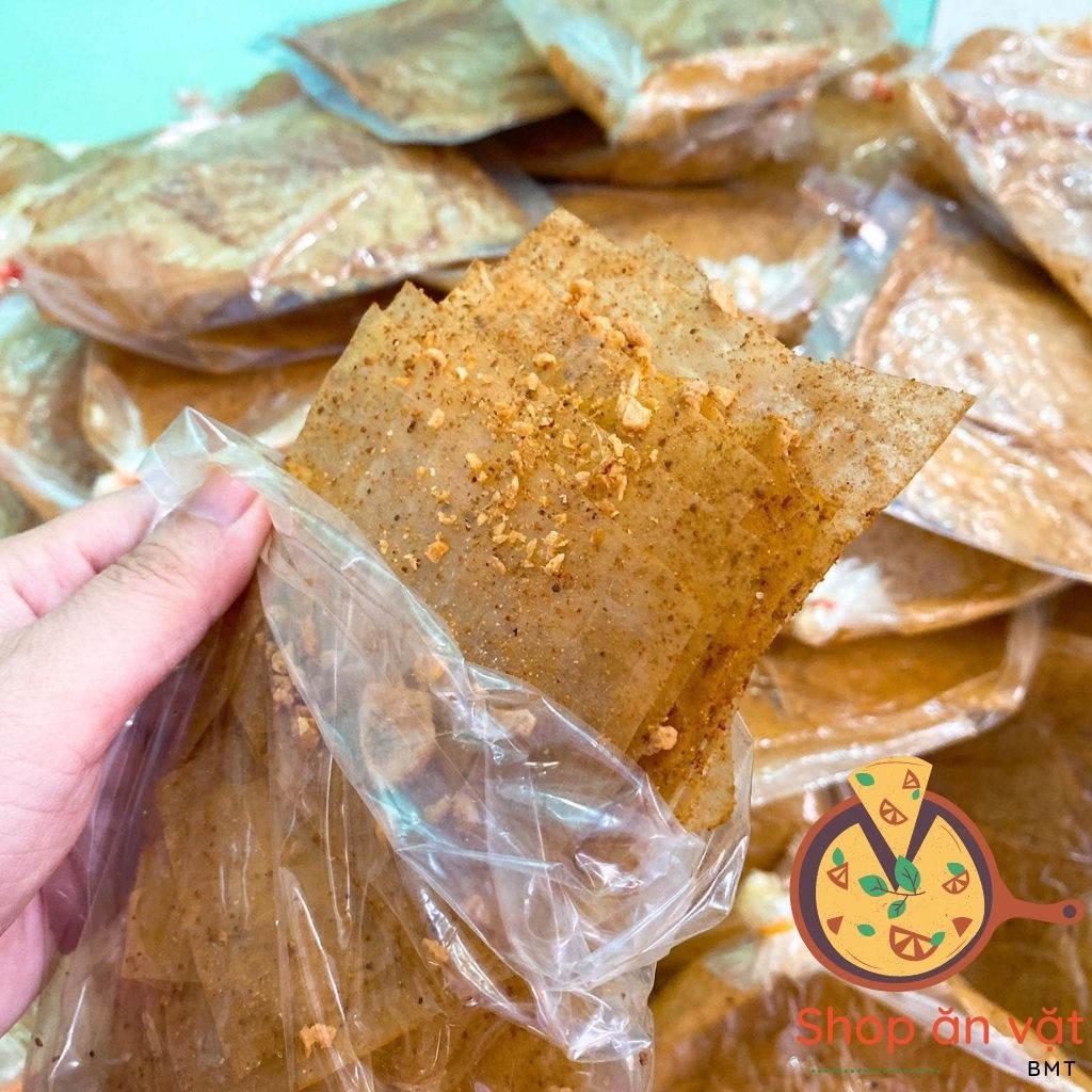 Bánh tráng xì ke muối nhuyễn Bon Bon bánh tráng nghệ sĩ trộn sate muối hành phi Tây Ninh - 14020158