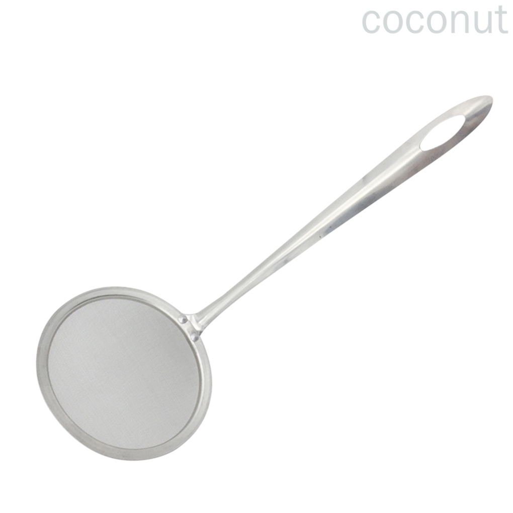 Dụng Cụ Lọc Dầu Bằng Thép Không Gỉ Có Tay Cầm Mở Rộng Tiện Dụng Cho Nhà Bếp