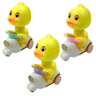Vịt , gấu đi xe máy siêu kute cho bé ( giao hình ngẫu nhiên )