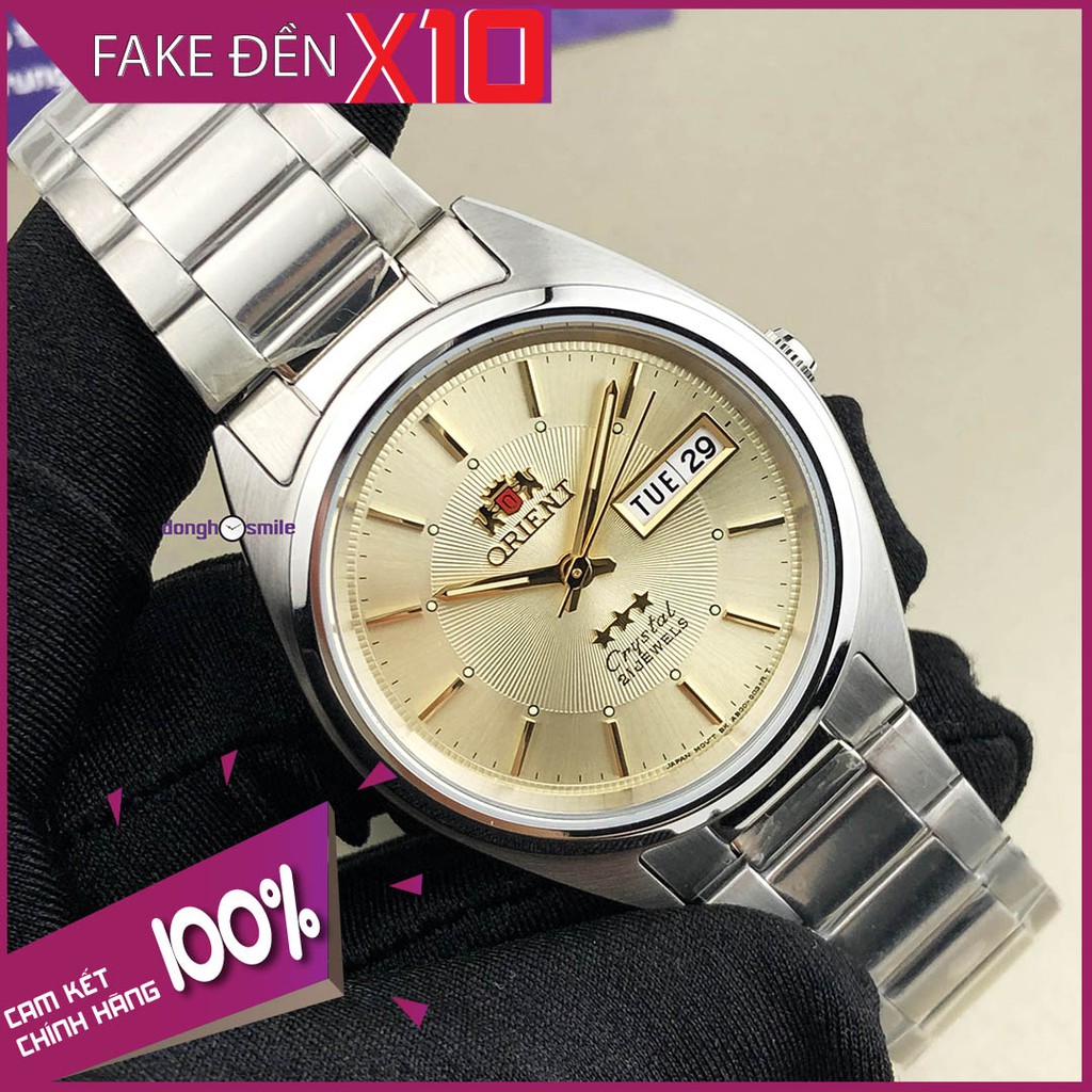 Đồng hồ nam Orient ba sao automatic FAB00006C9