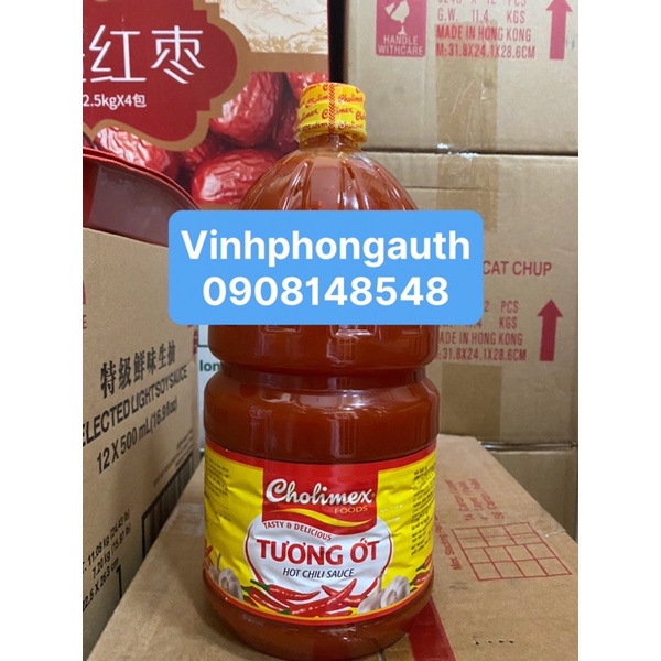 TƯƠNG ỚT CHOLIMEX 2,1KG - HOT CHILI SAUCE