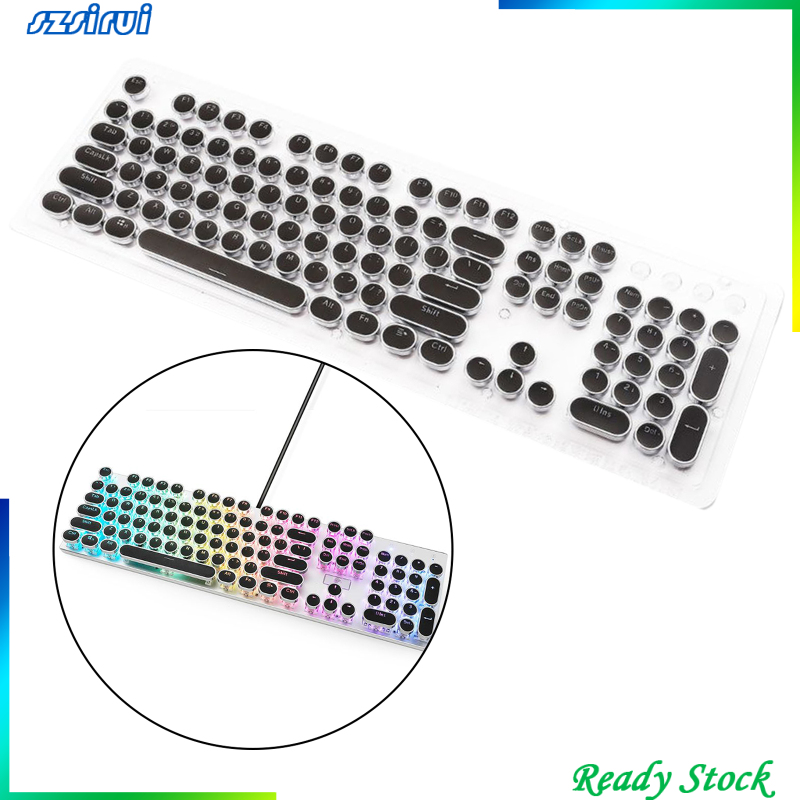 Bàn Phím Chơi Game Retro Hình Tròn Màu Đen | BigBuy360 - bigbuy360.vn