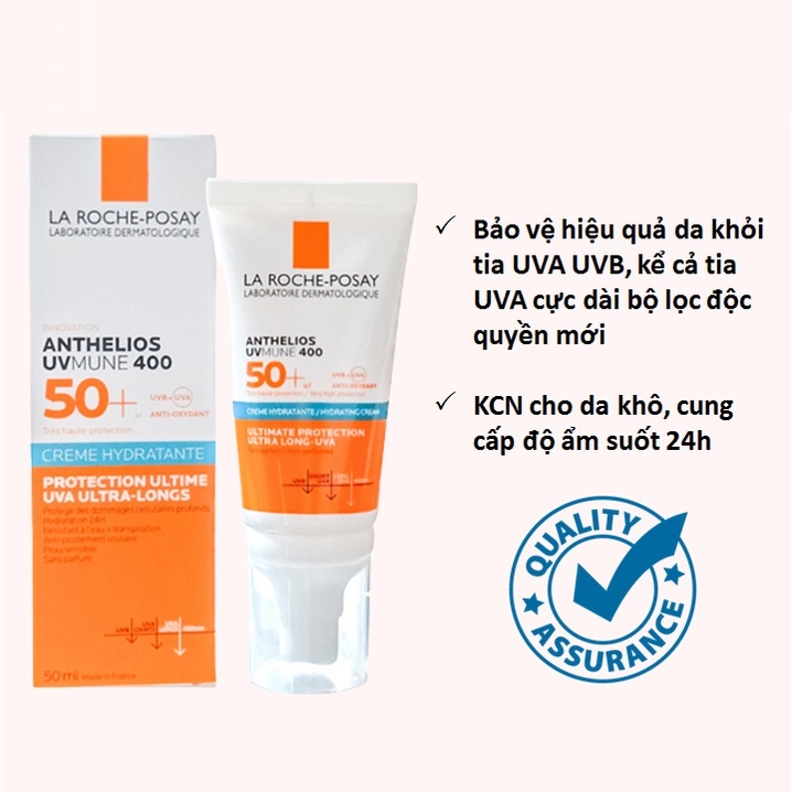 Kem Chống Nắng La Roche Posay Anthelios Xl Dry Touch Gel-Cream Anti-Shine SPF50+  50ml