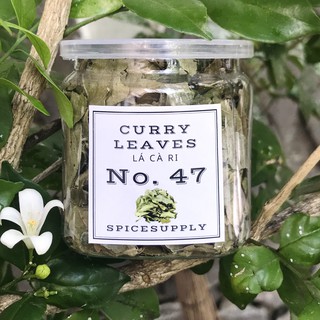 Curry leaves - Lá Cà Ri sấy khô gia vị thơm Hũ 120ml