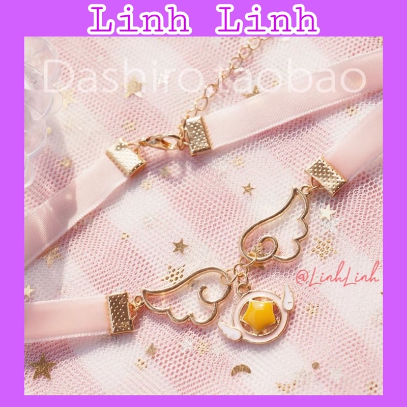 Choker Sakura Thủ Lĩnh Thẻ Bài
