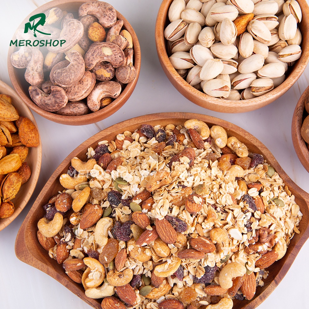 500GRAM GRANOLA - NGŨ CỐC HẠT VÀ TRÁI CÂY (CÓ MẬT ONG)