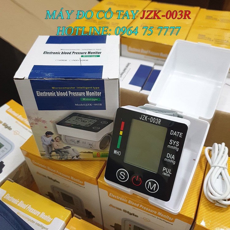 Máy đo huyết áp bắp tay (ZK - B02) &amp; cổ tay (JKZ - 003R)