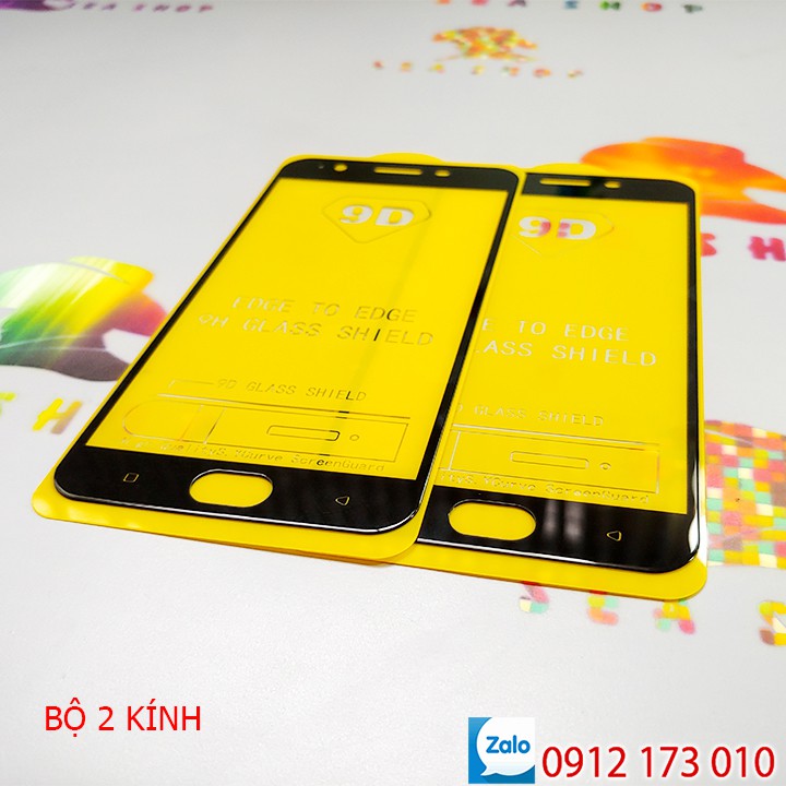 Bộ 2 Kính cường lực OPPO F1S A59 Full màn hình / Dán full màn OPPO F1S A59 - SEASHOP