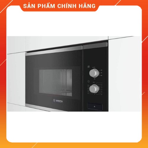 Lò vi sóng âm tủ BOSCH BFL520MS0 điều khiển cơ sử dụng đơn giản và bền vô địch - HANGGIADUNGDUC99