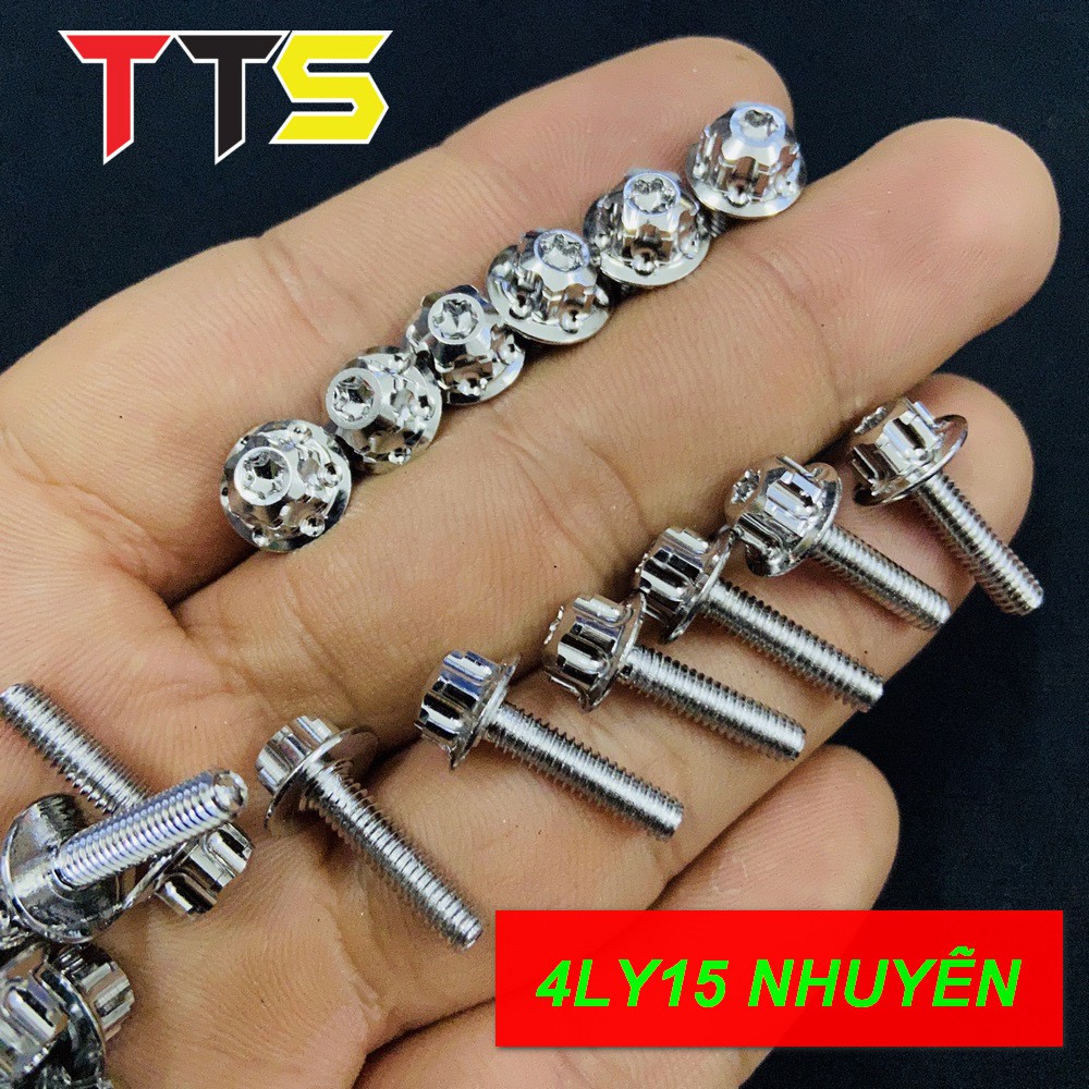 ỐC SALAYA 4LY15 RĂNG NHUYỄN SỬ DỤNG BẮT NẮP DẦU, BỢ ĐỒNG HỒ XE MÁY